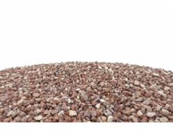 Mármol rojo triturado, bolsa de 20 kg / 6-12 mm