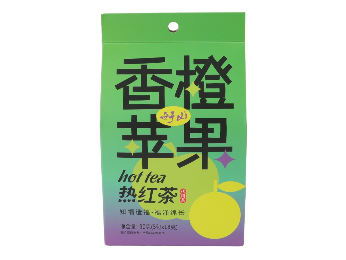 Té De Frutas Natural Con Limón, Naranja, Manzana, Té Negro, Vitamina C, 90 Ml.