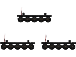3 Barras De Luces Led Para Techo De Coche Rc Para Mn D90 D99s Mn98 Mn99s Mn-90 1/12