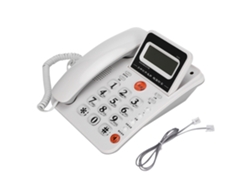 Teléfono con cable (pantalla LCD, identificador de llamadas)