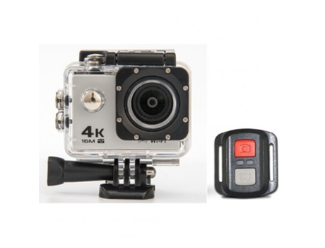 Action Cam Hd 4K Wifi 1080P 60Fps Mini Cam 30M Impermeable Go Sport Dvr Extreme Pro Cam Plata Gris