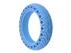 Neumático Sólido De Repuesto De Panal Para Patinete Xiaomi M365pro De 8,5 Pulgadas, Color Azul Siurn