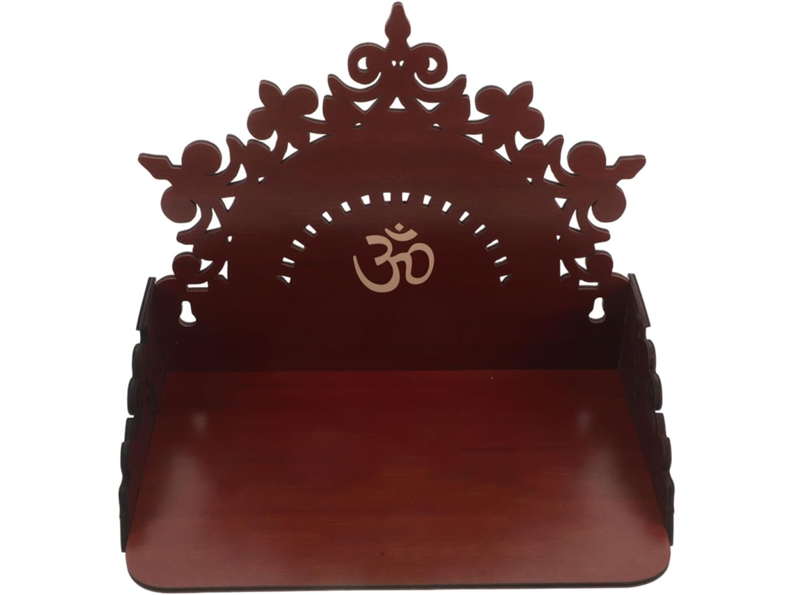 Altar Budista Moderno Madera Hogar Oficina Soporte Elegante Funcional Ceremonias Diseño Compacto Acabado