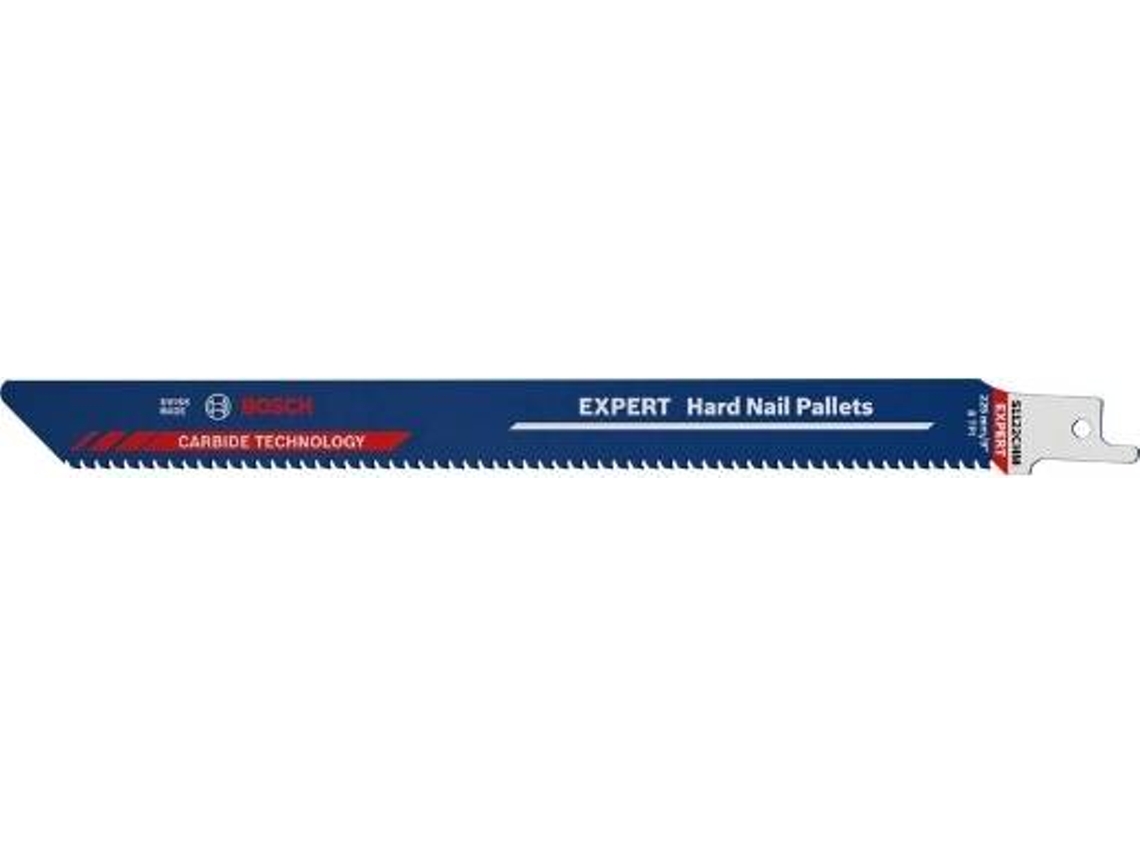 Lámina BOSCH de Sierras Sable S 1122 Chm Expert ‘Hard Nail Pallets’ 10 Un para Sierras Sable