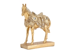 Baok - Estatua de caballo de pie, escultura decorativa, figura artística, adorno para la decoración del hogar