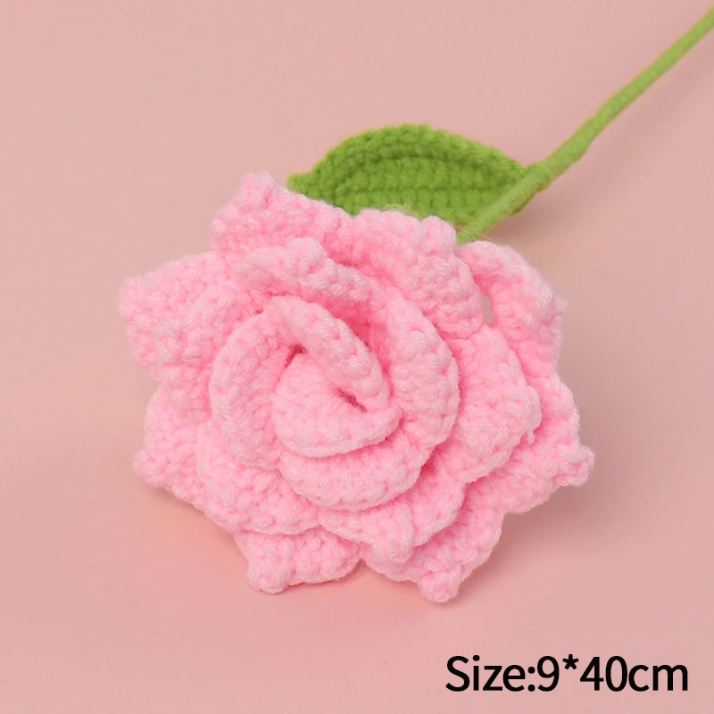 Flores De Ganchillo, Regalo De Graduación Hecho A Mano