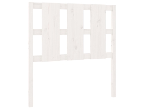 MAISON EXCLUSIVE - Cabecero de cama madera maciza de pino blanco 95,5x4x100 cm
