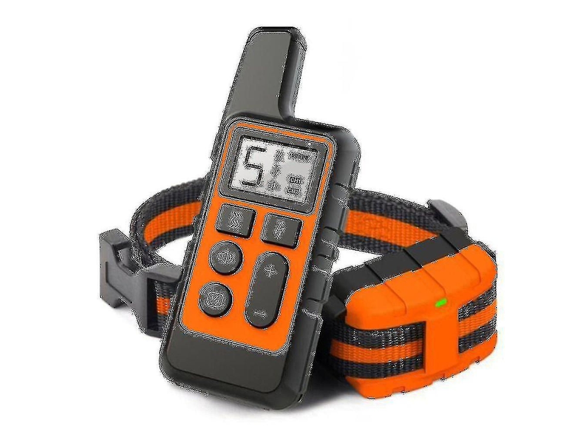 Collar De Adiestramiento Para Perros Resistente Al Agua, Con Control Remoto Y Alcance De 500 M (recargable).