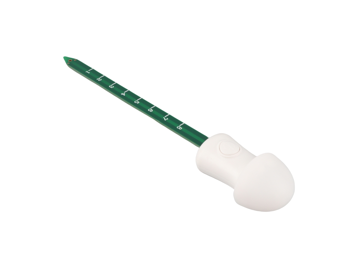 Medidor De Humedad Del Suelo, Higrómetro Y Sensor Detector Para Plantas De Interior Con Luz Intermitente.