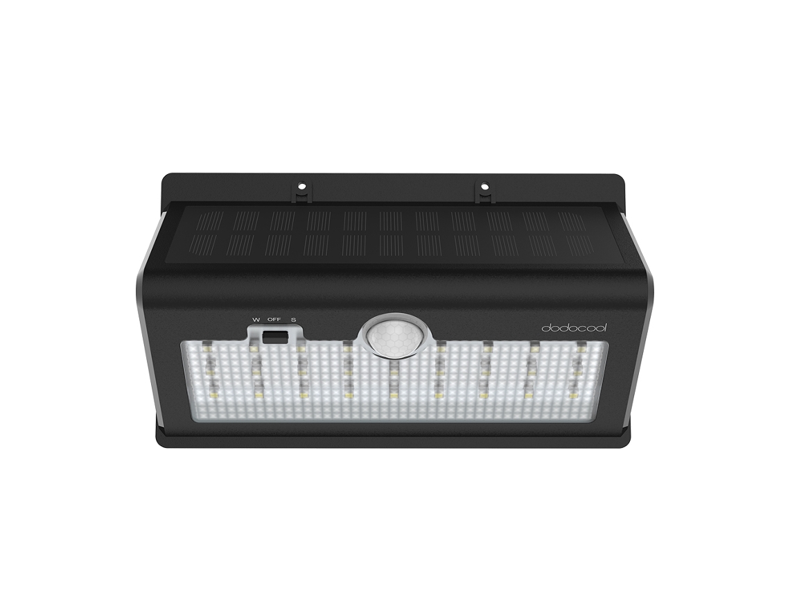 Rebe-luz Solar Exterior 26 Led 520lm Ultra Brillante Con Sensor De Movimiento Y Luz 6500k Impermeable Inalámbrica
