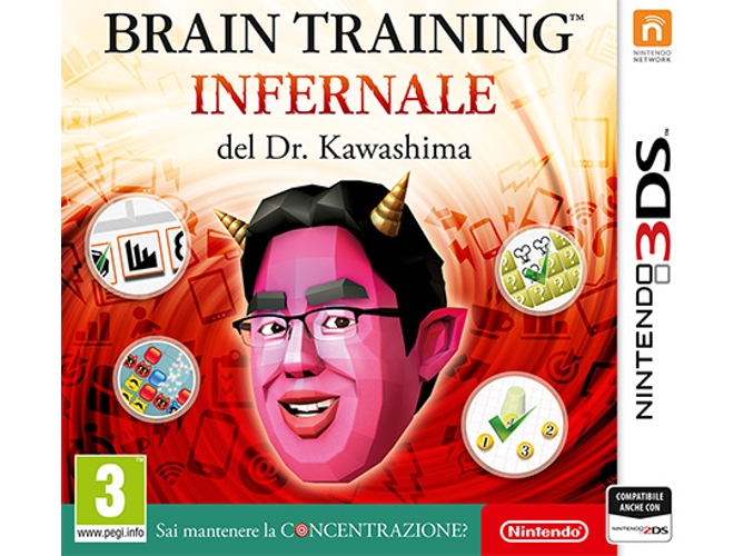 Juego Nintendo 3DS Brain Training infernale del Dr. Kawashima