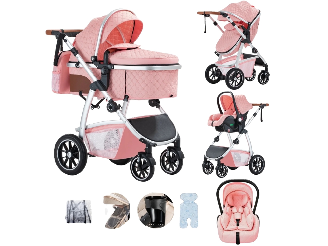 Portabebés, diseño plegable, comodidad de alto rendimiento, SK20-Rosa