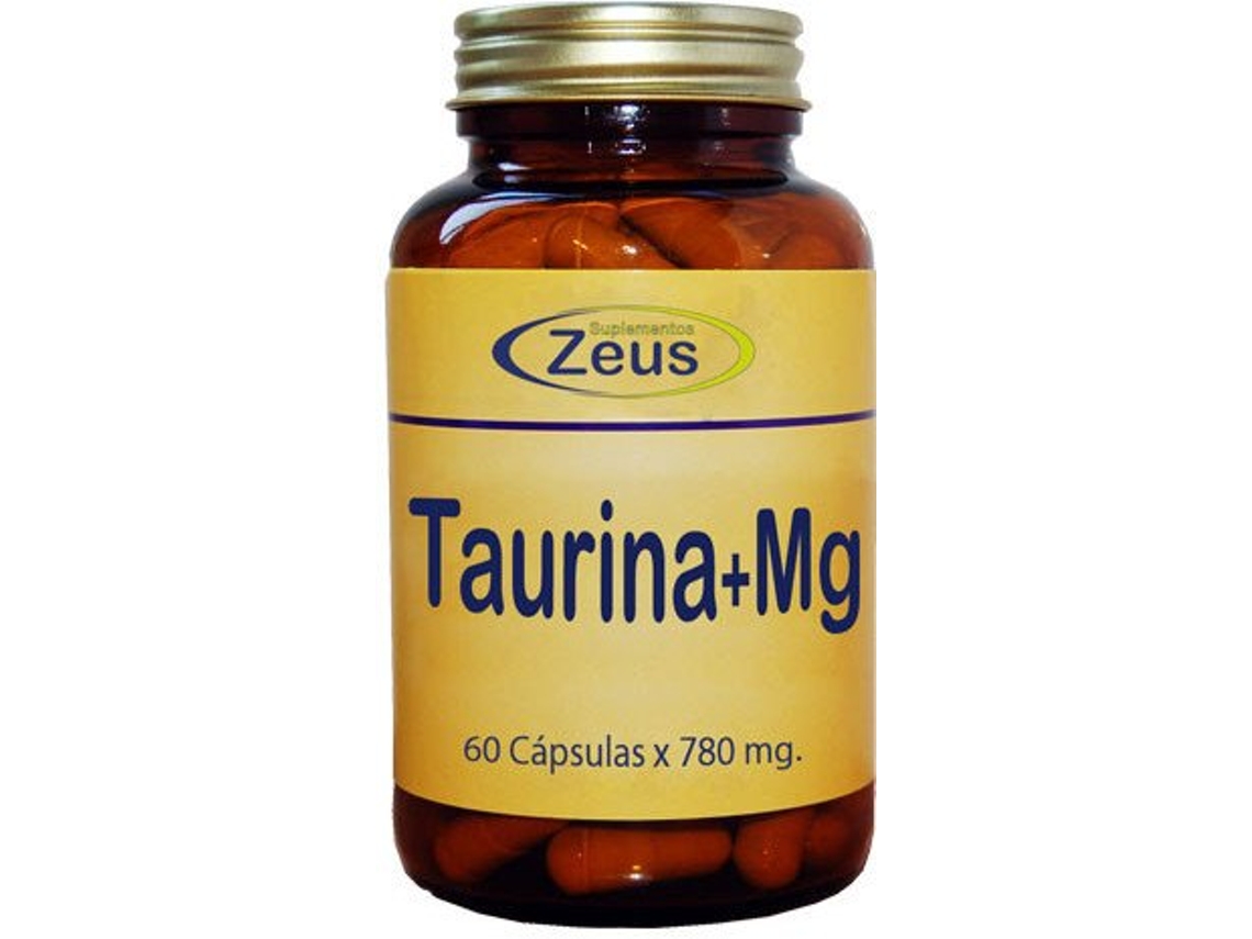 Complemento Alimentar ZEUS L - Taurina + Magnesio 780 Mg (180 Cápsulas)