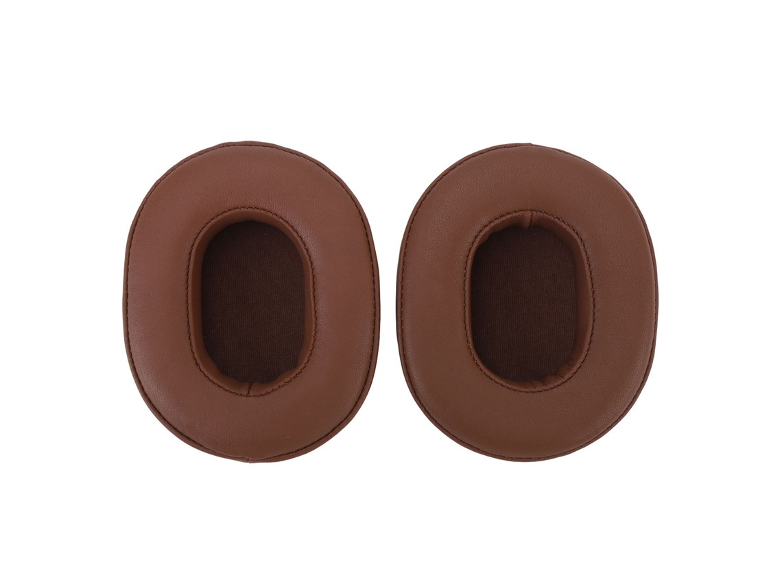 Almohadillas De Piel De Oveja Con Aislamiento De Ruido Para Auriculares Ath Msr7 M50x M40x M30x M20x Sx1 (marrón)