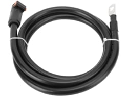 Cable Negativo Recto De 4 Awg Y Conector Sc25 De 8 Terminales Para Coche, Barco, Motocicleta