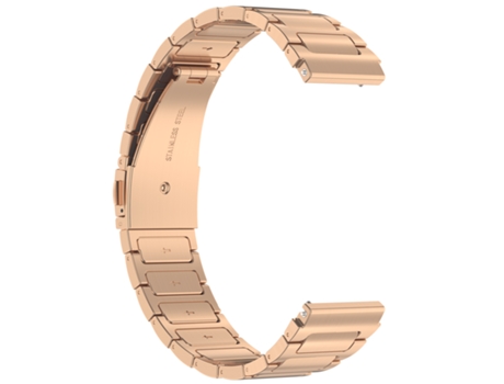 Pulseira de aço fina universal de 22 mm, adequada para Samsung, Huawei Oro rosa