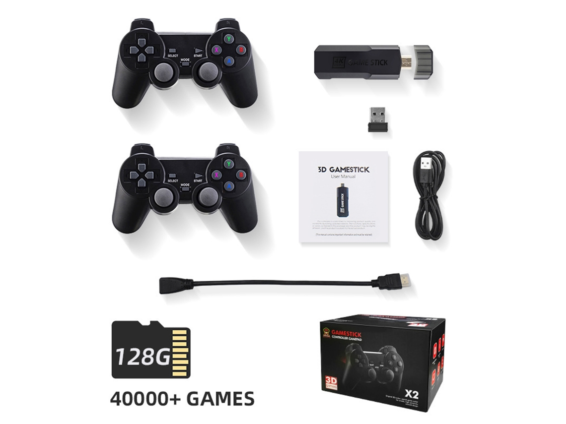 Consola De Juegos M8 Por Tv De 128 Gb 40 000 Juegos