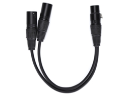 Omni-2026 Jorindo Jd6069 Cable Xlr Hembra A Doble Xlr Macho 0,3m