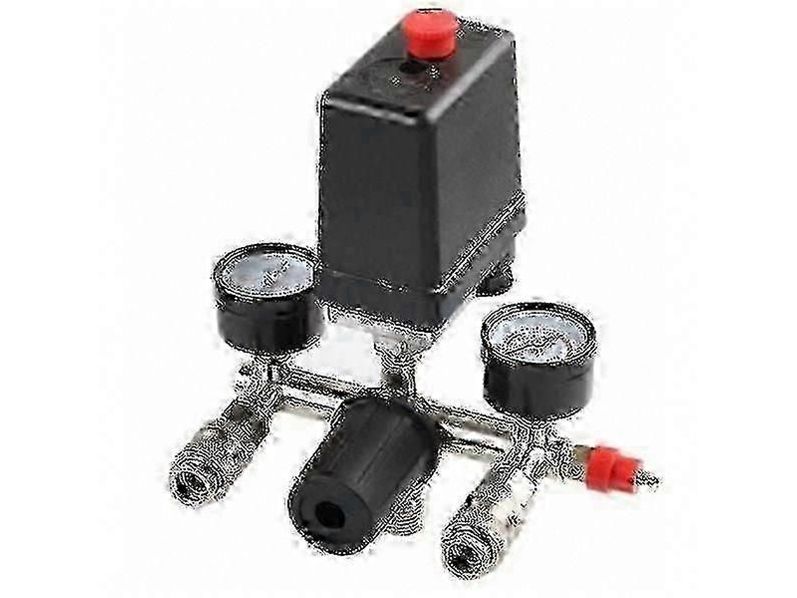 Regulador De Pressão Do Compressor Com Monitor De Pressão De Exibição Dupla