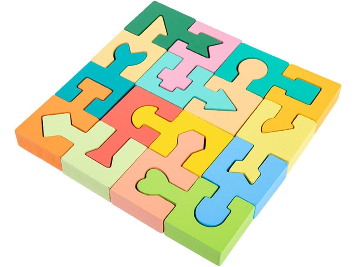 Juego De Rompecabezas Cognitivo Para Niños Y Niñas