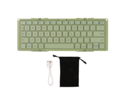 Teclado Bluetooth Inalámbrico De Triple Plegado