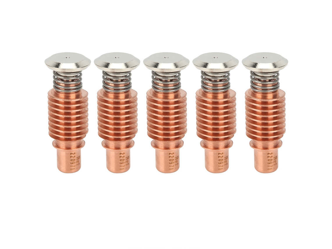 5 Piezas De Accesorios Para Electrodos De Antorcha De Plasma De Cobre Resistentes A Altas Temperaturas 220971
