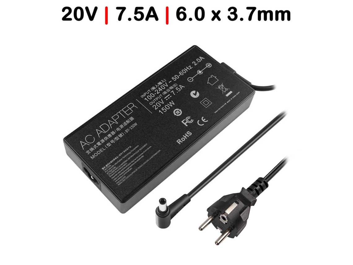 Cargador para juegos compatible con portátiles Asus Rog Strix G531gt G731gt Tuf Gaming Fx505gt Fx705gt ADP 150ch