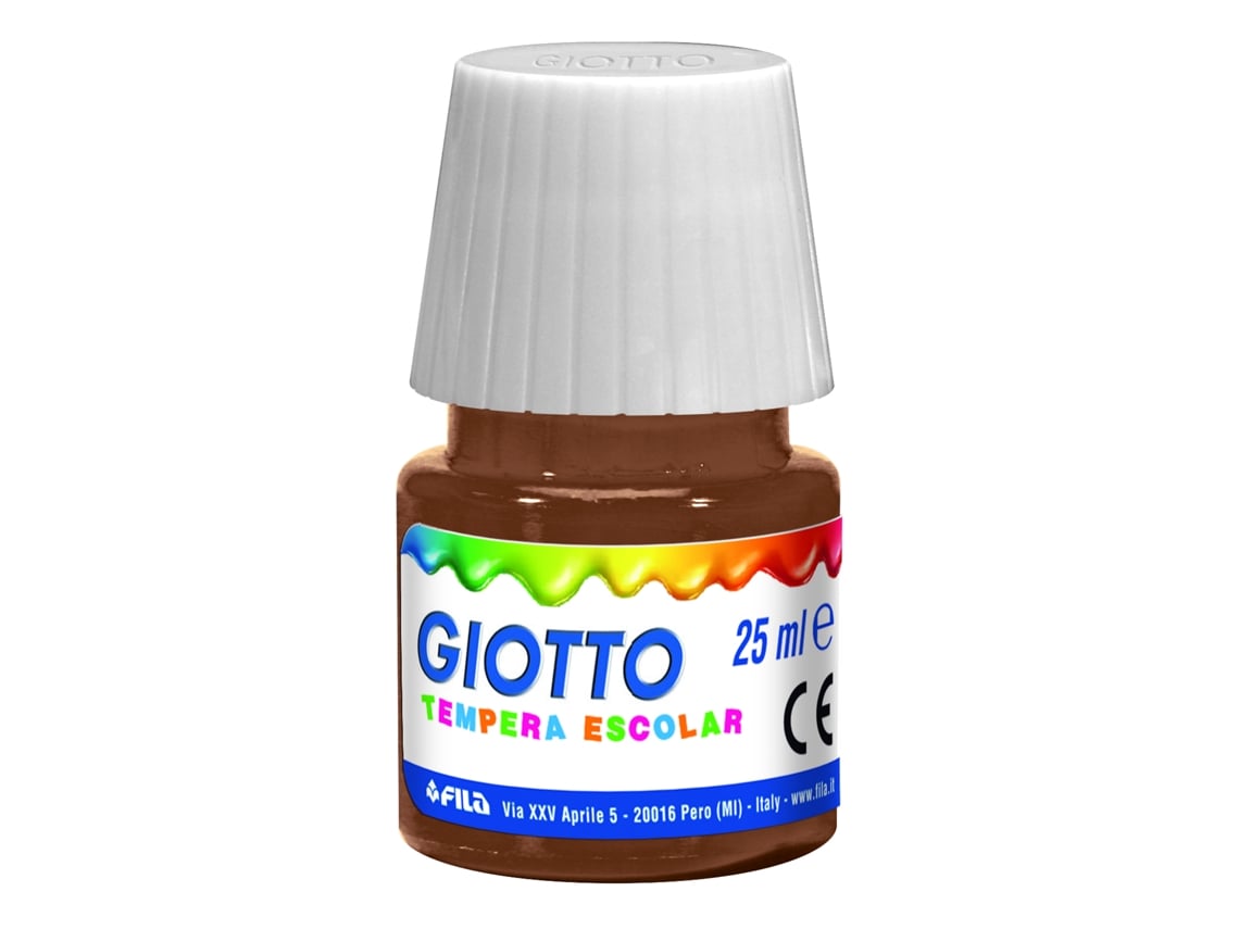 Gouache GIOTTO Escolar 356928 Marrón 25Ml