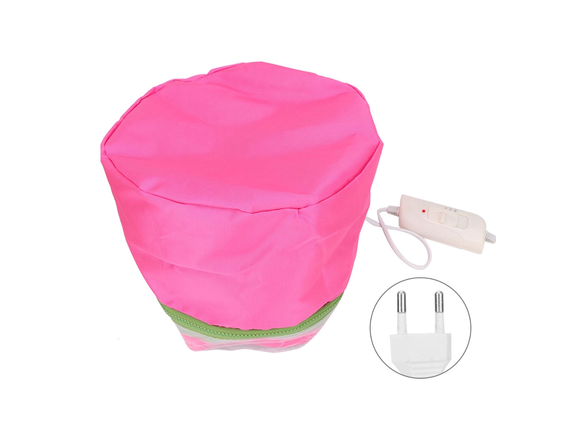 Boné De Vapor Para Cabelo Elétrico Com 10 Níveis De Temperatura Ajustável Capa De Aquecimento Para Cuidado Capilar