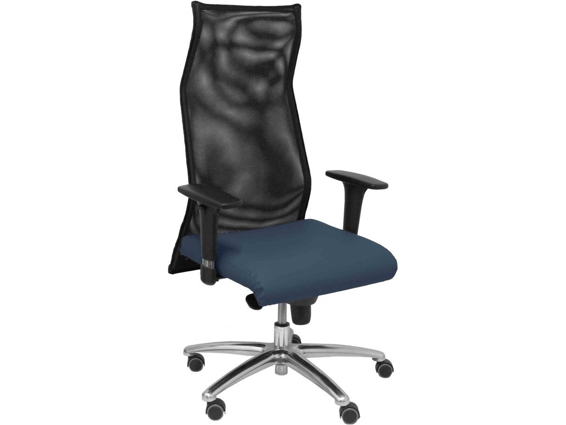 Silla Ejecutiva PYC Sahuco Azul (Brazos Ajustables - Malla)
