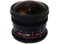 OBJ SAMYANG 8MM T3.8 VDSLR NIKON FISH-EY