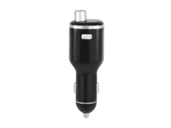 Transmisor FM para coche con cargador USB y Bluetooth