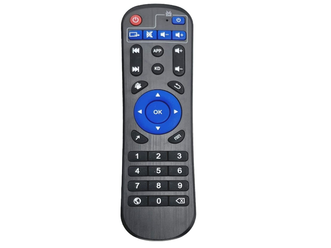 Reemplazo de control remoto universal para T95, T95 MAX, T9, Q Plus, T95Z, H96 MAX, X96, MX10, MXQ, X88, T95 MAX (negro) CHRONUS