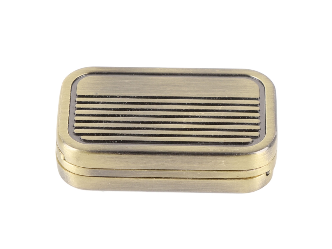 Juguete Portátil De Metal De 3 Capas Para Los Dedos, Ideal Para Esperar, Viajar O Meditar.