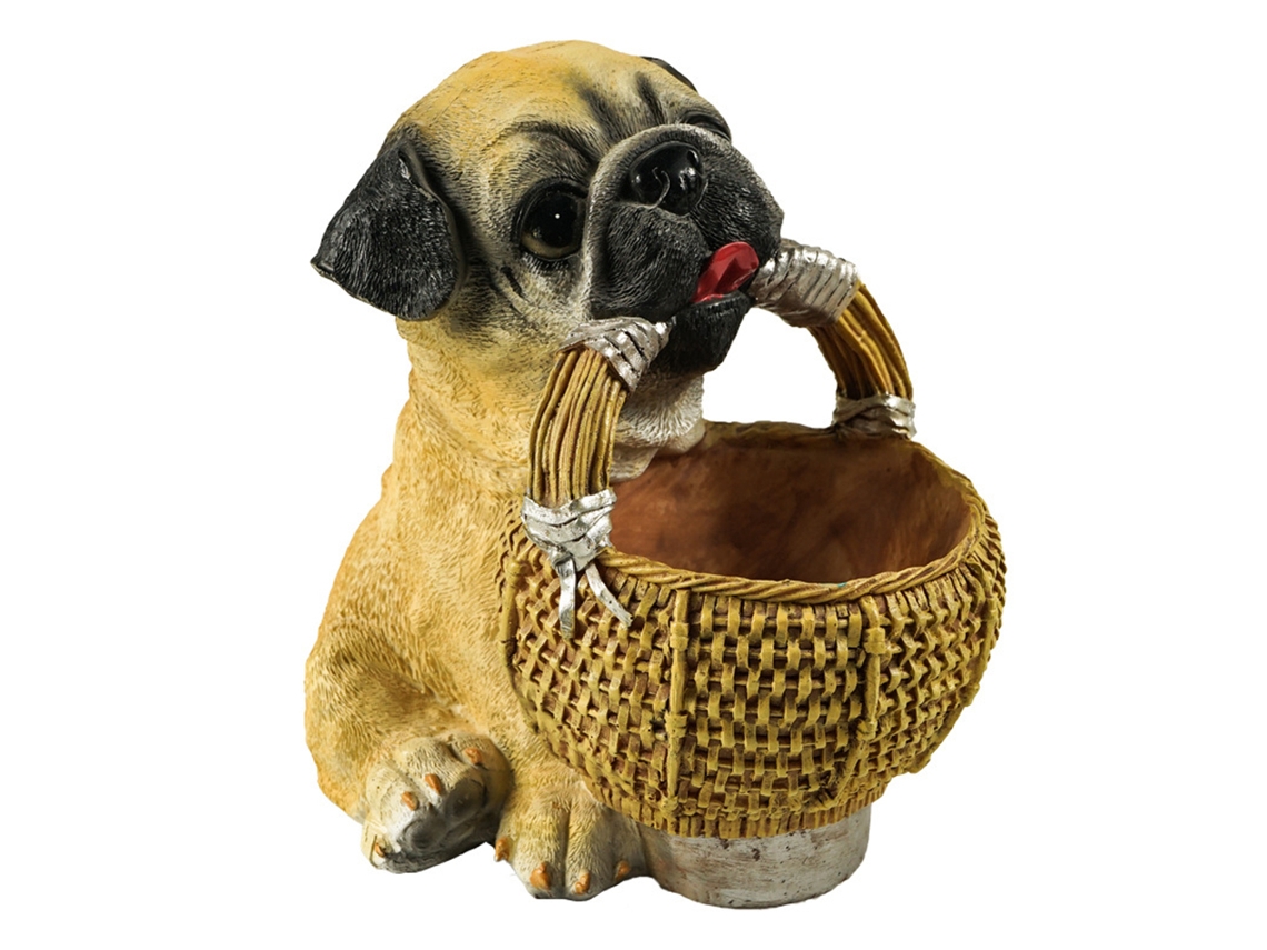 Maceta Pequeña Perro Maceta De Resina Para Suculentas Maceta De Flores Decoración Hogar Jardín Regalo Navidad