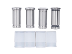 Mandril De Sujeción Para Lijadora De Acero Al Carbono Serie C25, 4 Piezas, Con 4 Mordazas De 4/5/6/8 Mm