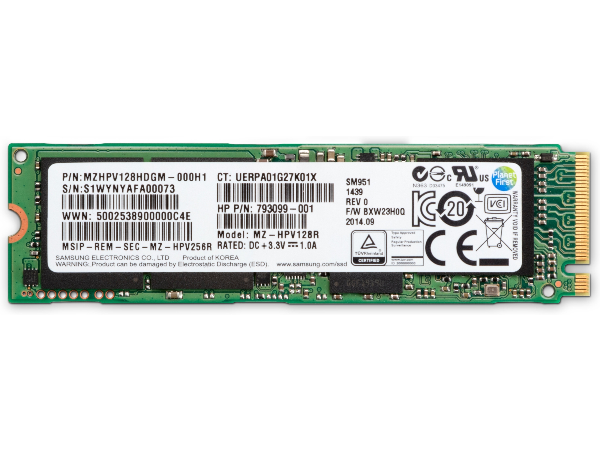 Disco SSD Interno HP Z Turbo Drive 256GB TLC (Z4/Z6 G4) kit SSD (256 GB - 3100 MB/s)