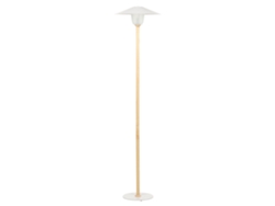 Lámpara de pie BELIANI Moppy de Madera de roble Madera clara 25x25x153
