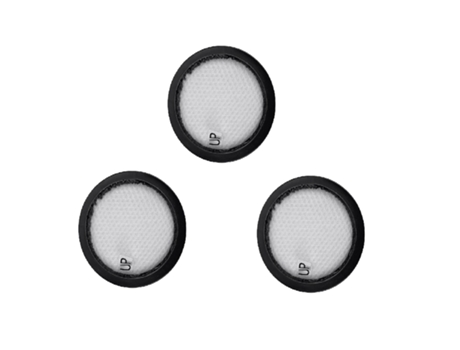 Filtro Hepa de polvo para aspiradora Dibea Dw200 Tt8 M500, piezas de repuesto de filtro inalámbrico, 3 piezas