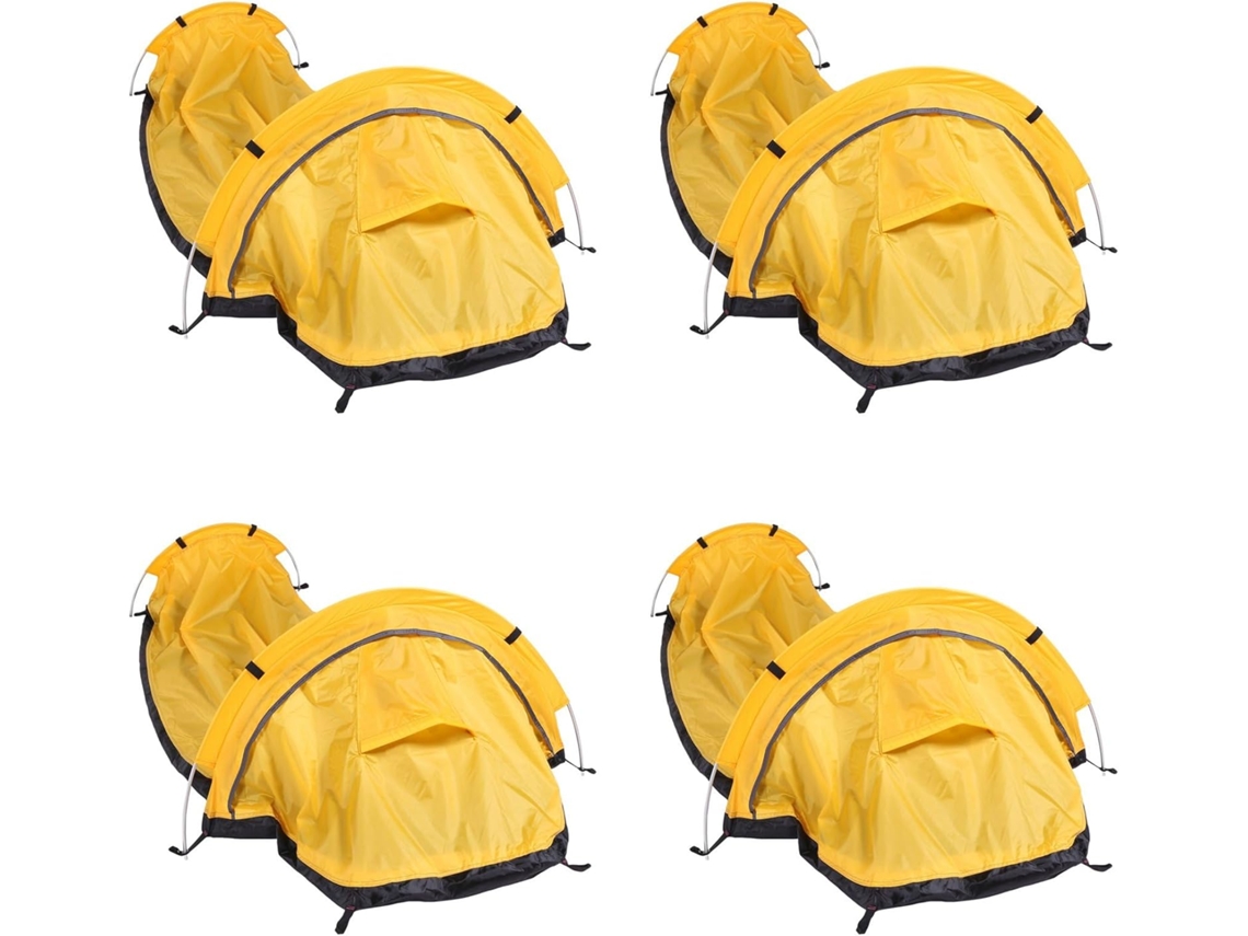 4x De Bivouac Ultralégère Pour Une Personne Seule Randonnée Sac Étanche Les Voyages Survie Es