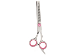Tijeras De Peluquería Para Afinar De Acero Inoxidable Con Mango Ergonómico Y Práctico Para Cortar Pelo