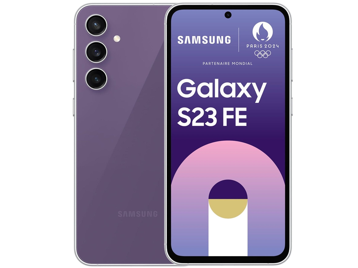 Galaxy S23 FE Samsung (reacondicionado Con Signos de Uso 256 GB Púrpura) (Dual SIM)