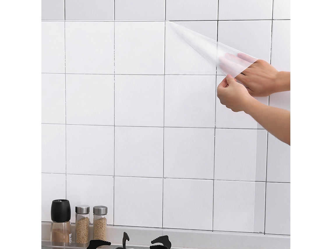 Adhesivo protector contra salpicaduras, transparente y resistente al aceite RNEMITERY
