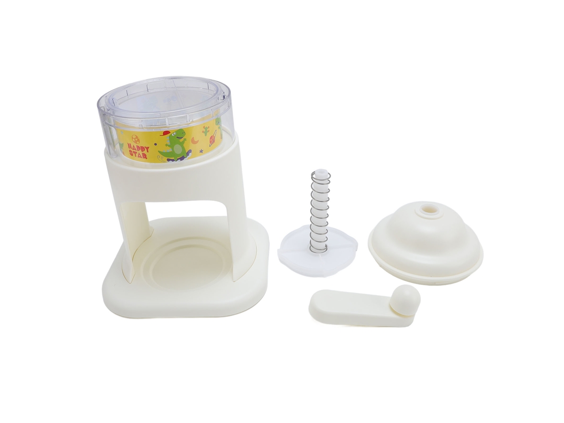 Raspador De Hielo Portátil Manual Con Diseño De Dibujos Animados Para Niños, Ideal Para Helados Brasileños Y Batidos.