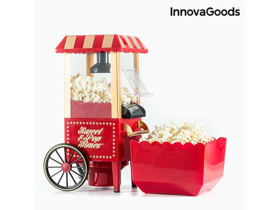 Máquina de Palomitas Sweet & Pop Times Innovagoods 1200W Rojo