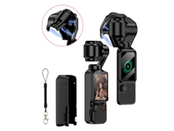 Funda EIFSON para cámara DJI Osmo Pocket 3, con protector de correa + protector de estabilizador + cordón (compatible, color negro)
