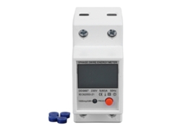 Medidor De Energía Multifuncional De 1 Fase Con Pantalla Lcd, Monitor Inteligente De Potencia Para Hogar, 200-250v, Seguridad Eléctrica