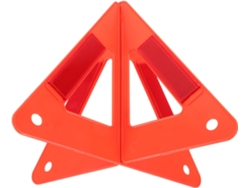 Triángulo de advertencia reflectante para coches, duradero y fácil de instalar, ideal para averías y situaciones de emergencia - Slowmoose