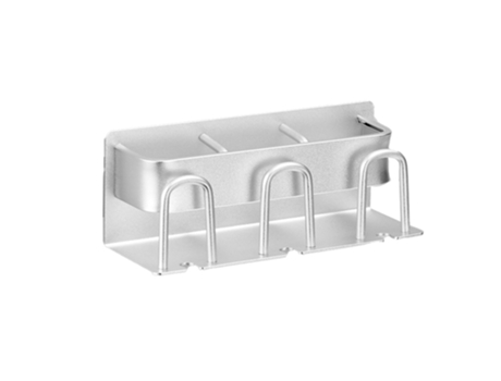 Soporte para cepillo de dientes, estante de almacenamiento de pasta de dientes eléctrico montado en la pared