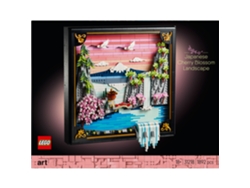 Lego® 31218 Art Paisaje Japonés Con Cerezos – Set 3d Y Objeto De Decoración Para Adultos